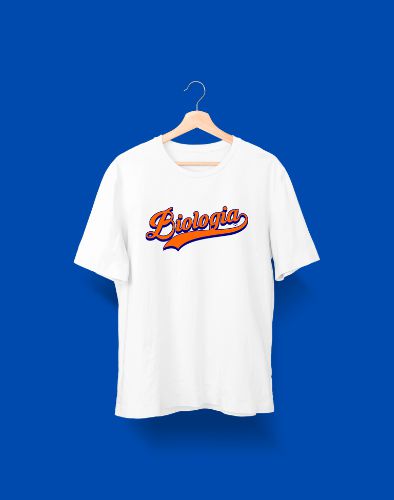 Camisa Universitária - Biologia - Baseball - Basic