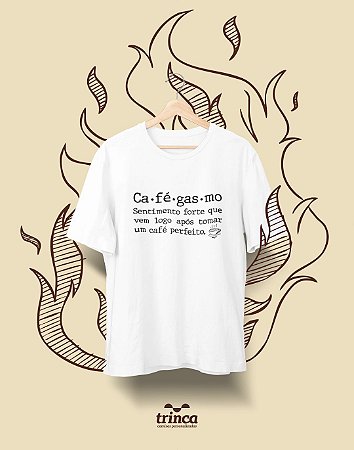 Camiseta Personalizada - Café - Cafégasmo - Basic