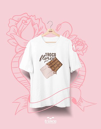 Camiseta Personalizada - Dia do Amor - Chocólatra - Basic
