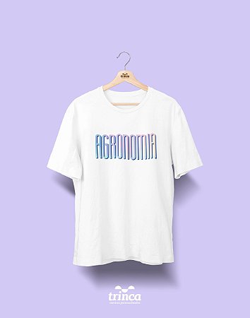 Camiseta Universitária - Agronomia - Tie Dye - Basic