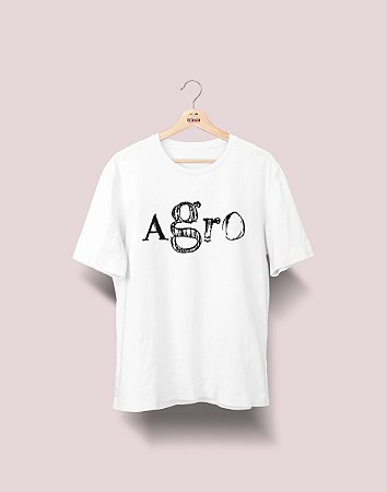 Camiseta Universitária - Agronomia - Nanquim - Basic