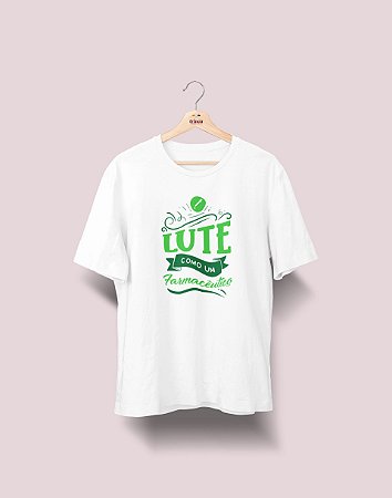 Camiseta Universitária - Farmácia - Lute Como - Ele - Basic