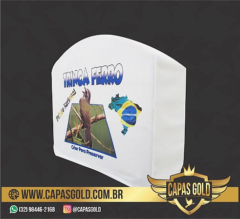 Capa de Gaiola Elástica Simples Trinca Ferro - 004