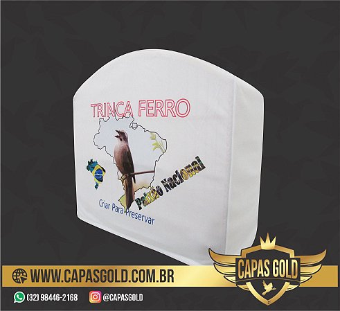 Capa de Gaiola Elástica Simples Trinca Ferro - 024