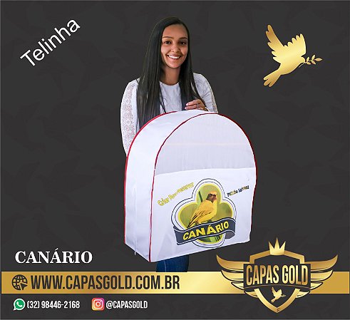 Capa de Gaiola Telinha - Canário