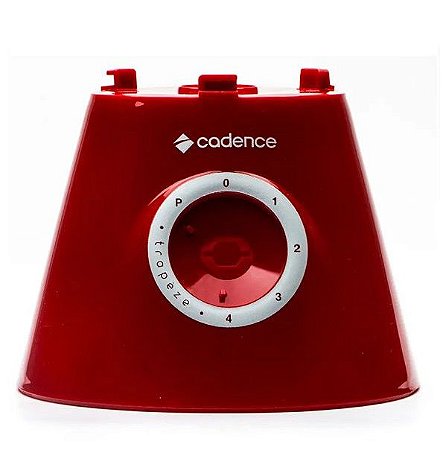 Gabinete Motor Liquidificador Cadence Trapeze Colors Vermelho