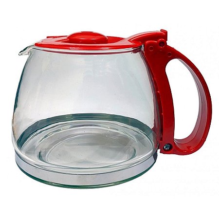 Jarra Cafeteira Britânia CP15 CP 15 Inox Vermelha