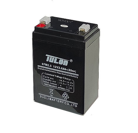 Bateria 12 Volts Para Caixa Amplificada Mondial Conect Cm-14