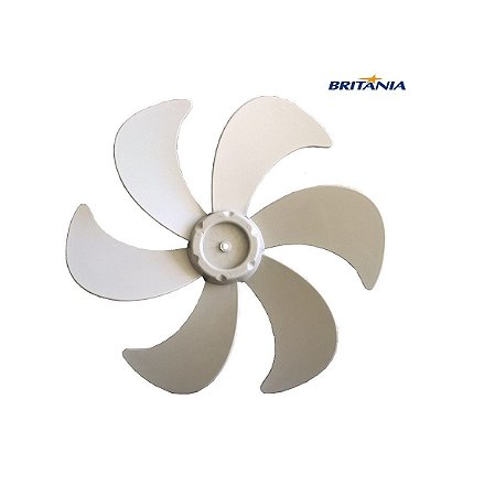 Hélice Ventilador Britânia 6 Pas 30cm Six Cinza Original