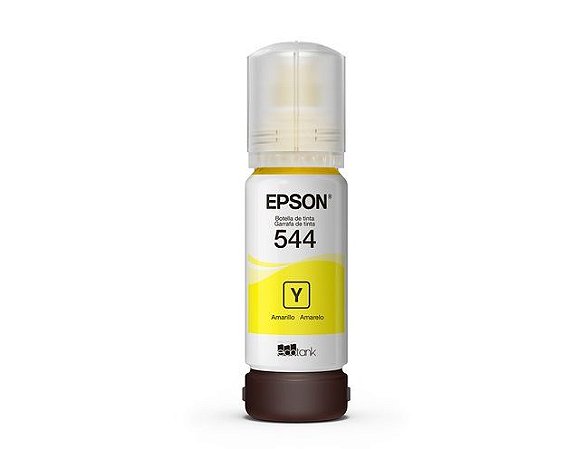 Tinta Refil Epson 544 Amarelo Para impressora EcoTank L3150 Original