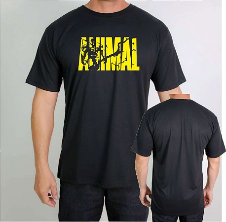 Camiseta Academia Treino Animal