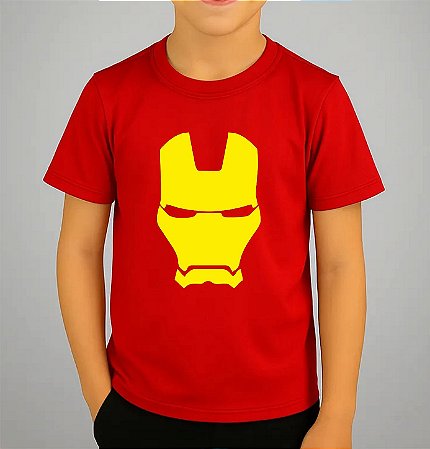 CAMISETA INFANTIL HOMEM DE FERRO