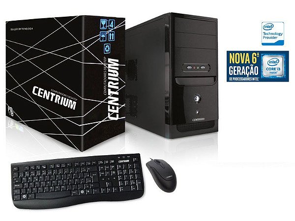 COMPUTADOR INTEL CENTRIUM THINLINE 3900 INTEL DUAL CORE G3900 2.8GHZ 4GB DDR4 500GB LINUX