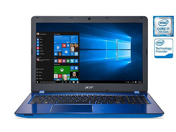 NOTEBOOK INTEL COM TECLADO NUMERICO ACER NXGLSAL005 F5-573G-719C CORE I7 7500U KABYLAKE 8GB DDR4 1TB WIN10 15.6 LED USB 3.1 HDMI AZUL COM NVIDIA GFORCE 940MX 4GB DDR5