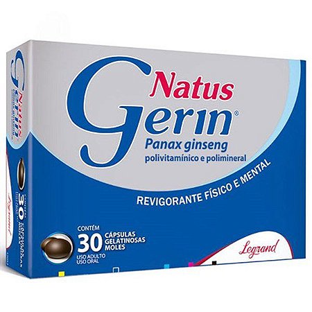 Natus Gerin com 30 Cápsulas