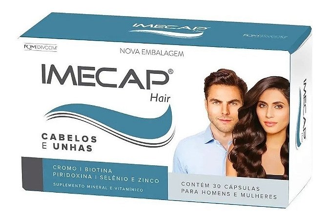 Imecap Hair com 60 Cápsulas