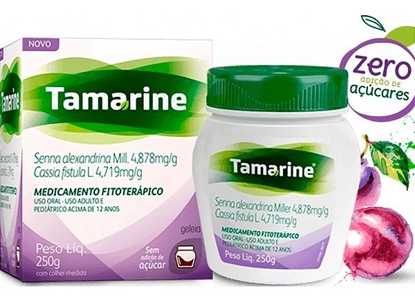 Tamarine Geléia 250g Zero Açúcar