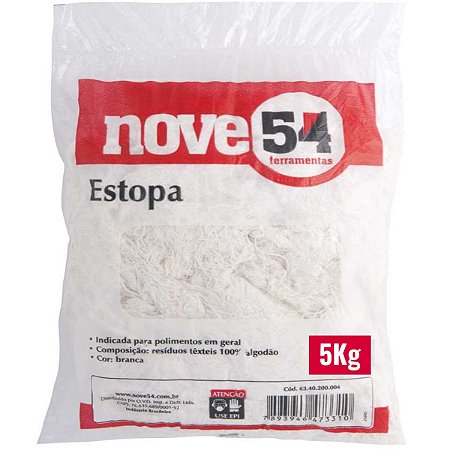 Estopa Branca Para Polimento 1º Linha Preço Especial 5kg