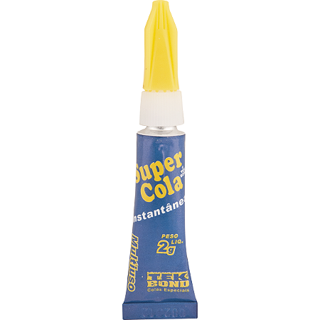 Cola Adesiva Instantânea Super Bonder 2g Tekbond