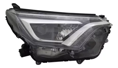 Farol Direito TOY Rav4 Hid 2017 2018 Led Elétrico Com Motor