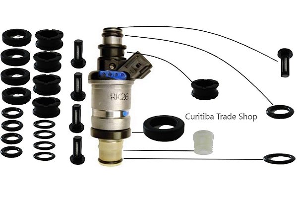 Kit de reparo completo Bico Injetor Civic 1998 a 2002