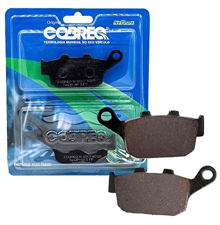 N-1617 - COBREQ - Pastilha Freio Tras