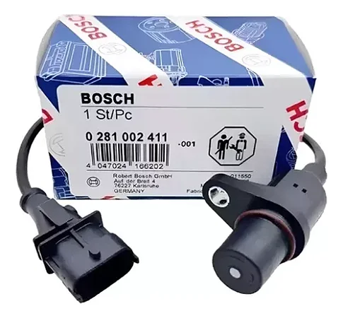 Sensor De Rotação  FORD CARGO 1317 1517 1717 2005 1722 2422 2428 262 2628 2006 815E ELETRONIC F250 0420 13170 022004 13180 062005 15170 15180E AGRALE VOLKSWAGEN IVECO SCANIA MERCEDES BENZ 15.0 CONSTELLATION 8.150 EOD 15.190 TECTOR ATTACK WORKER 0281002411