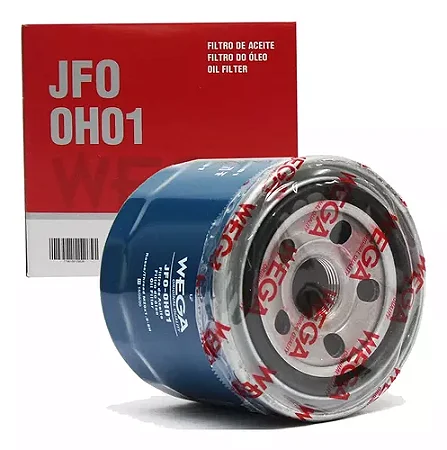Filtro De Oleo Accent 1995 A 2004 / Atos 2000 A 2001 / Atos Prime 2002 A 2004 / Cerato 2004 A 2024 / Clarus 1996 A 2000 / Coupé 1996 A 2001 / Creta 2017 A 2024 - Wega Jfo0H01