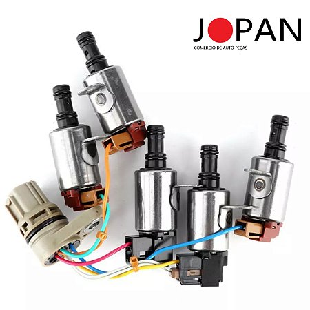 KIT Válvula Solenoide Transmissão Automática CR-V 2002-2011  Accord 2003-2012