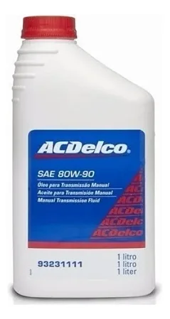 ÓLEO 80W90 - ACDELCO 80W90 - SAE 80W90 / API GL-5, GL-4, GL-5. / CÂMBIO / DIFERENCIAL