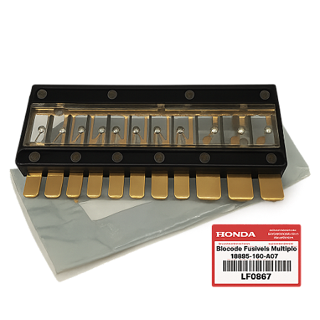 Fusível de Bloco, ou Bloco de Fusíveis Múltiplo para Honda Civic 2012 a 2015, CR‑V 2012 a 2016