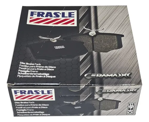 Pastilha de freio ceramica dianteira renault duster 1.3 16v/ 1.6 16v 11/24/ captur 1.6 16v 17/23/ zoe 2019 - HQF2297C