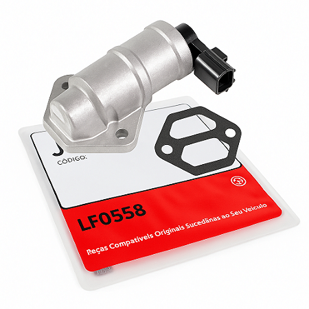 Atuador da Marcha Lenta IAC com Junta Volvo S40 V40 2000 a 2004