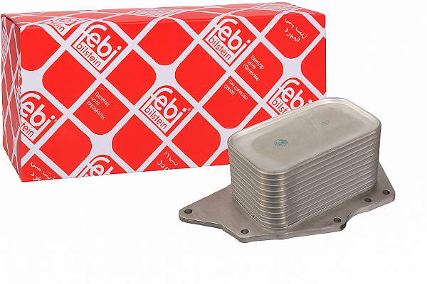 Radiador de Óleo BMW Série 1 (F20 F21) / Série 2 (F45 F46 Active Tourer Gran Tourer) / Série 3 (F30) / X1 (F48) / i8 (I12) • Mini Cooper (F56) – Motores B48 1.5 e 2.0 Turbo (2013 em diante) - RADIADOR OLEO BMW F20/ F30 / F48 MOTOR B48