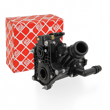 Válvula Termostática com Carcaça BMW Série 3 G20 / Série 4 G22 G23 G26 / Série 5 G30 / Série 6 G32 / Série 8 G14 G15 G16 / M240i G42 / X5 G05 / X6 G06 / X7 G07 / Z4 G29 Motores 3.0 6 Cilindros MHEV e PHEV 201