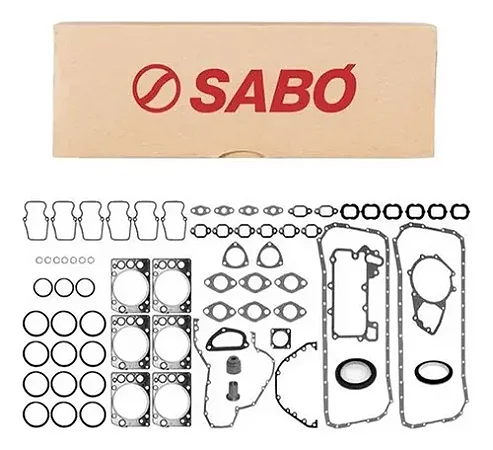 Jogo de Juntas Completo do Motor com Retentores – Mercedes-Benz Axor / Atron 12.0L 24V (OM457LA) – Modelos 1635, 2035, 2036, 2536, 2544, 2644, 3341, 3344, 4141, 4144 (2006 a 2024)