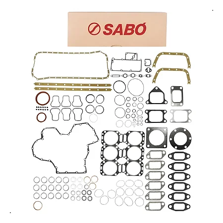 Jogo de Juntas Completo do Motor com Retentores em Viton – Agrale / Ford / Iveco / Volkswagen Worker e Constellation 6.5L 12V SOHV (1995 a 2011)