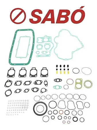 Jogo de Juntas Completo do Motor com Retentores – Agrale / Ford F-1000 / Volkswagen 8-120 8-140 8-150 – Motores 4.3L 8V SOHV (1994 a 2011)