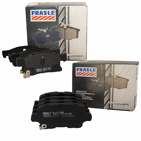 Jogo de Pastilha Freio Cerâmica dianteiro e traseiro Cruze 1.4 Lt/ltz Ano 2017 Em Diante