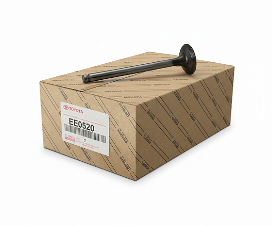 válvula de escape DO MOTOR Toyota Etios Hatch e Sedan 1.3 e 1.5 16V 2012 a 2017