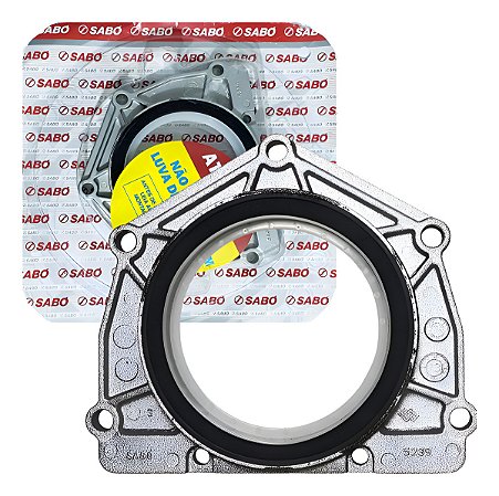 Retentor Traseiro do Virabrequim Ford Ranger 2.5 e 2.8 Diesel 1997 a 2007, F-1000 2.5 1996 a 1998, Troller T4 3.0 Diesel 2005 a 2012, Chevrolet S10 e Blazer 2.5 Diesel 1995 a 2005, Land Rover Defender 2.5 Diesel 2000 a 2006 e Mercedes-Benz Sprinter 310D 2