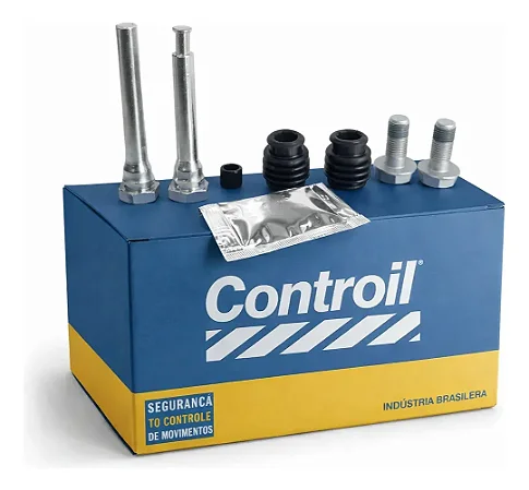 Reparo dos pinos guia da pinça TRASEIRA Jeep compass 2.0 16v 2016-2026 renegade 1.8 16v/2.0 16v 2015-2023 chevrolet trac