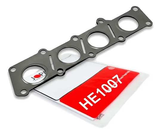 Junta do Coletor de Escape para Volvo S60 T5 2.0 (2010 a 2014), V60 T5 2.0 (2012 a 2014) e XC60 T5 2.0 (2010 a 2017) Motor B4204T7; Land Rover Discovery Sport 2.0 (2015 a 2017), Freelander 2 2.0 (2013 a 2015) e Range Rover Evoque 2.0 (2012 a 2016)