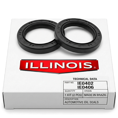 Par Retentor Tulipa Semi Eixo (9018N +  9120X)  = 1048N + 9018N_# - 9018NE9120X - 9018NE9120X-CE08 - CE0800 + HE0500