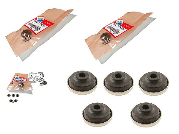 Kit De Retentores Para Os Parafusos Da Tampa  De Válvulas  Civic 2001 A 2006 Motor 1.7  Envio Imediato