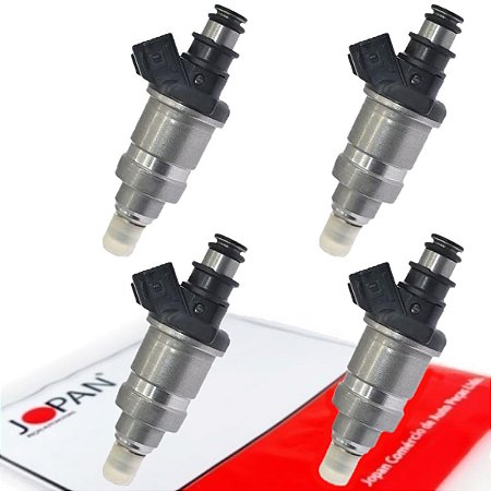 Kit 4 Bicos Injetores D16y8 Civic 1.6 1996-2000 Gasolina  1021KT