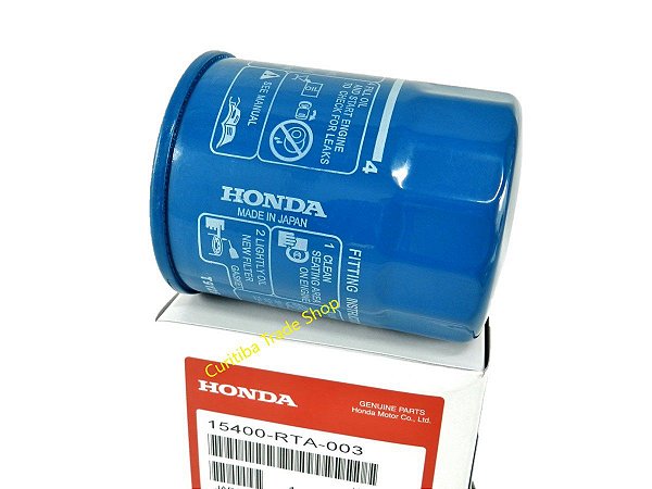 Filtro De Óleo Do Motor Civic Fit City Accord CRV HRV WRV