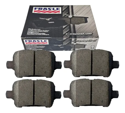 Pastilha Freio Cerâmica traseiro Cruze 1.4 Lt/ltz Ano 2017 Em Diante - HQF-2349AC - (A0214)