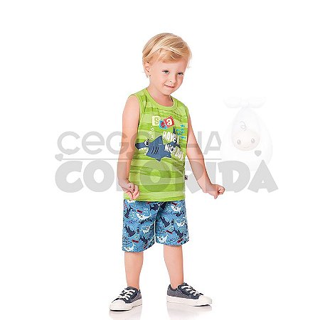 conjunto curto infantil
