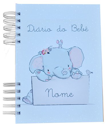 Diário do bebê - Elefante